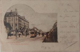 LA CHAUX-DE-FONDS - Léopold Robert - Tram - Calèches - 1899