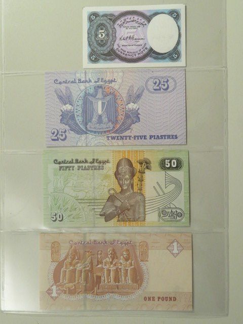 Banconote: Aegypten Pound Set – Nuovo (secondo la descrizione) da Nürensdorf venduto da Wini56 1