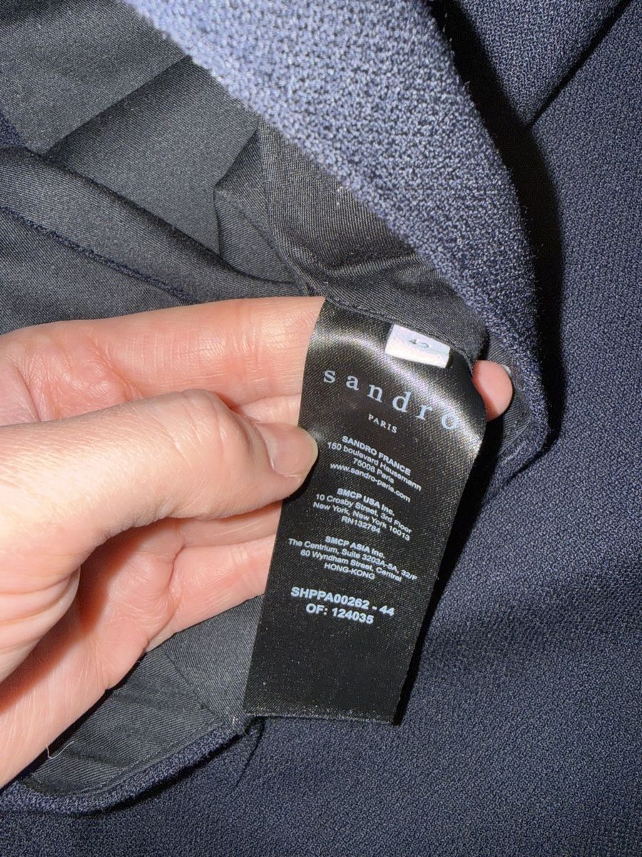 Sandro Pantaloni: Sandro Men‘s Wool Pants  – Usato da Luzern venduto da Itsclaire 9