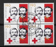 B1358 - Henri Dunant B4 1er jour
