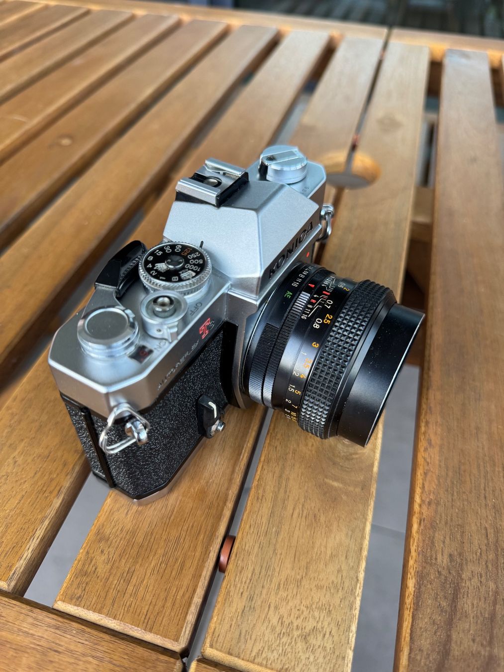 Konica Appareil photo: Konica Autoreflex T3 + Hexanon AR 50mm F1.7 – D'occasion à Hettlingen par NorausWinti 4