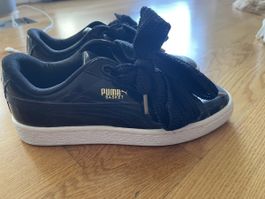Puma Basket Heart Lack Gr 37,5 mit Schleife