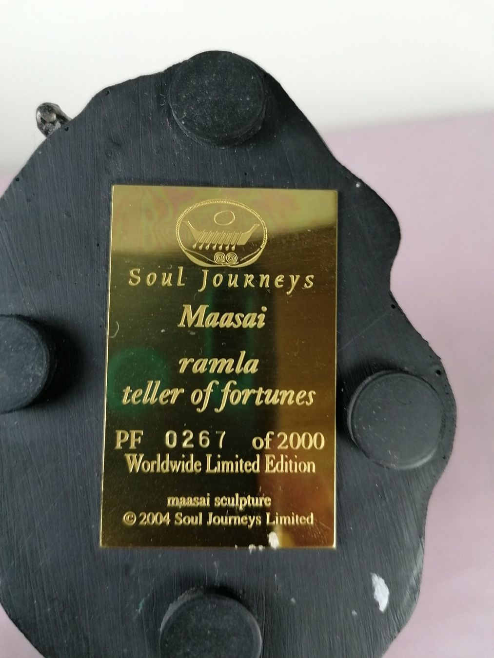 Statuette: Bronzefigur Maasai Wahrsagerin – Usato da Köniz venduto da Brockenreich 3