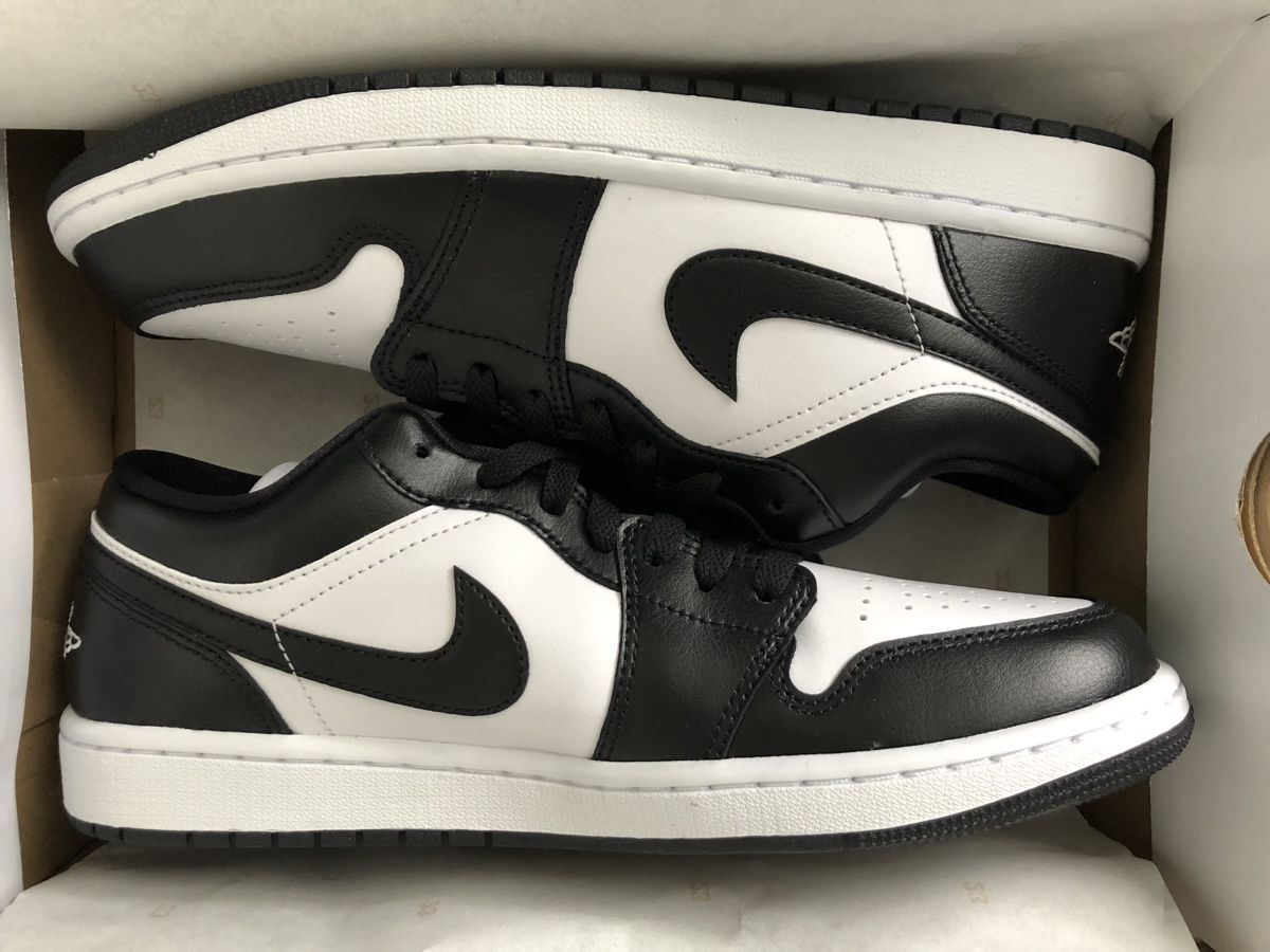 Jordan Herrenschuhe: Air Jordan 1 Low  Panda  EU 43 – Neu und originalverpackt aus Baar von tortuga72 2