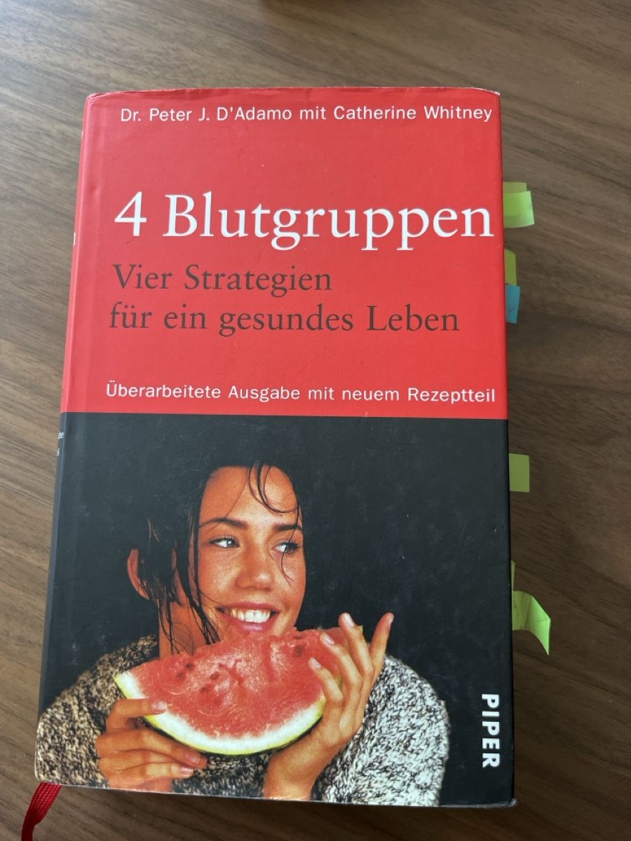 Libri: 4 Blutgruppen – Usato da Kloten venduto da Mianan88