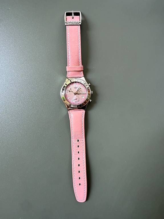 Orologi: Swatch Irony Chronograph rose – Usato da Lausanne venduto da Psupergirl