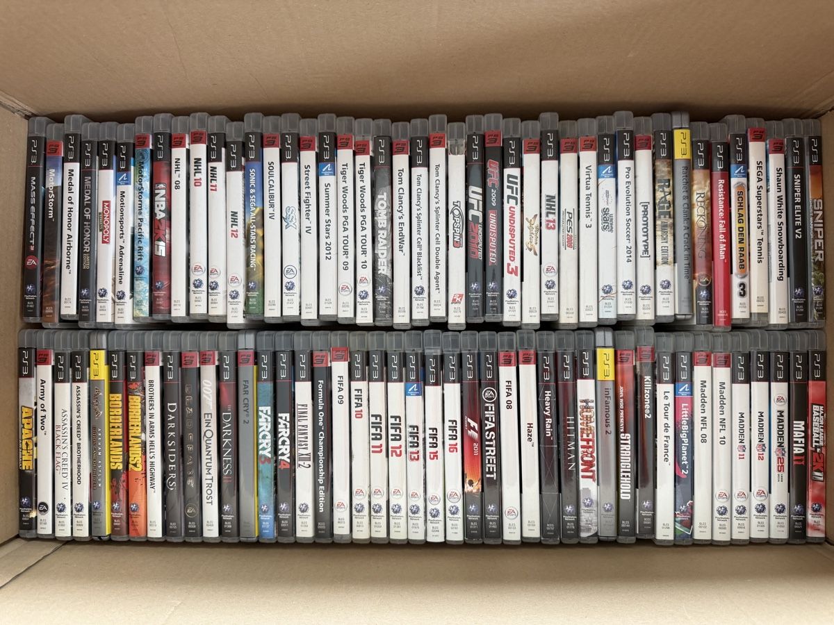 Sony Konsolen: PlayStation 3 Scarlet Red + 86 games + 1 controller – Gebraucht aus Kloten von Friendly_Collector 1
