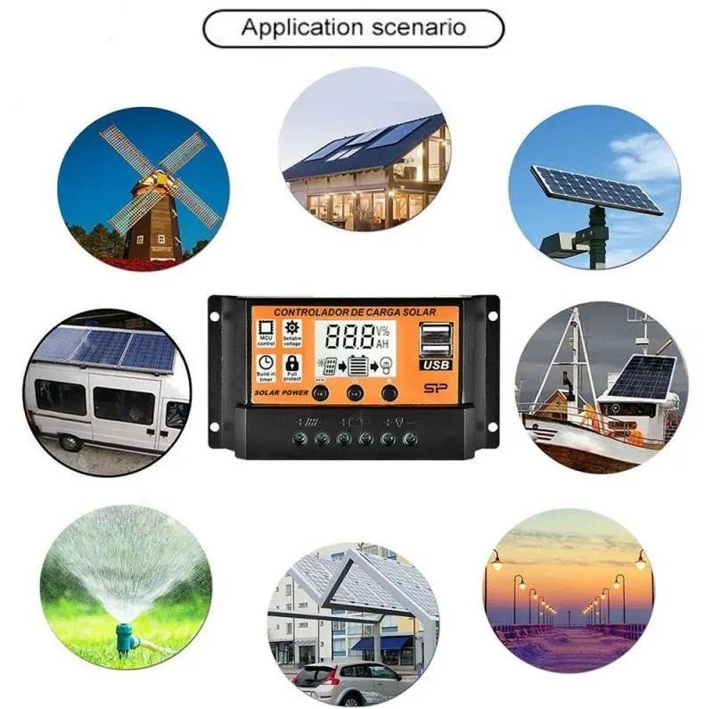Konverter: 100A Solarpanel-Laderegler 12/24V Solar Controller – Neu (gemäss Beschreibung) aus Badäl von RYzeR9980X4D 2