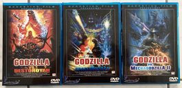 Godzilla Filme 11xDVD Set guter Zustand