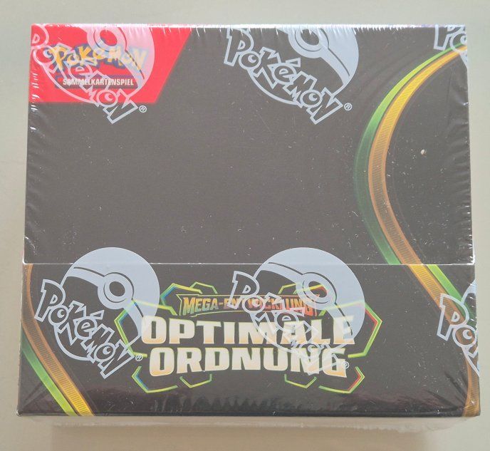 Pokémon Sammelbilder & Trading cards: Pokémon OPTIMALE ORDNUNG  Booster Display – Neu und originalverpackt aus Männedorf von Molum 1