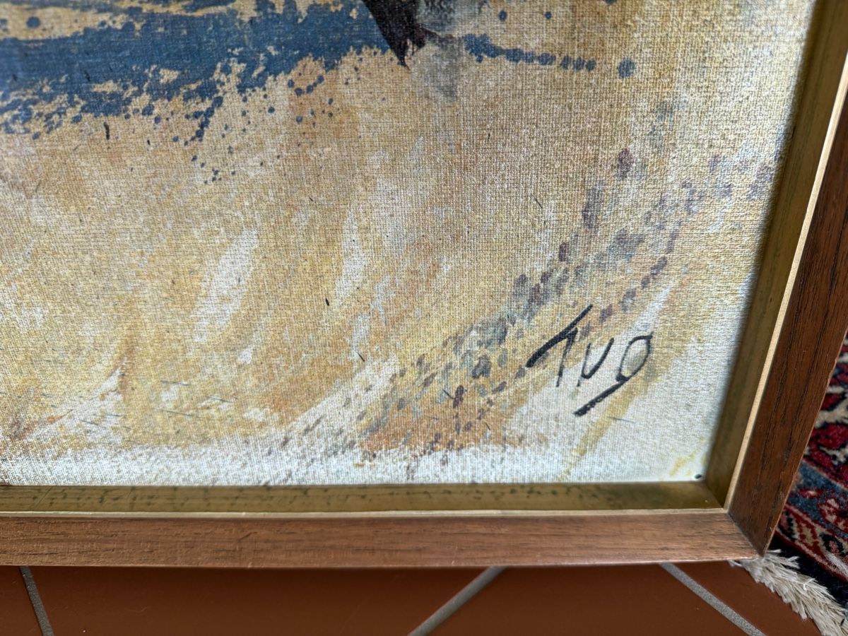 Dipinti: Fritz Hug Gemälde 73cm x 58cm ohne Rahmen – Usato da Zürich venduto da sne.swiss 6