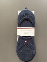 2 Paar Mid Cut Socken Gr. 39-42 blau Tommy Hilfiger 