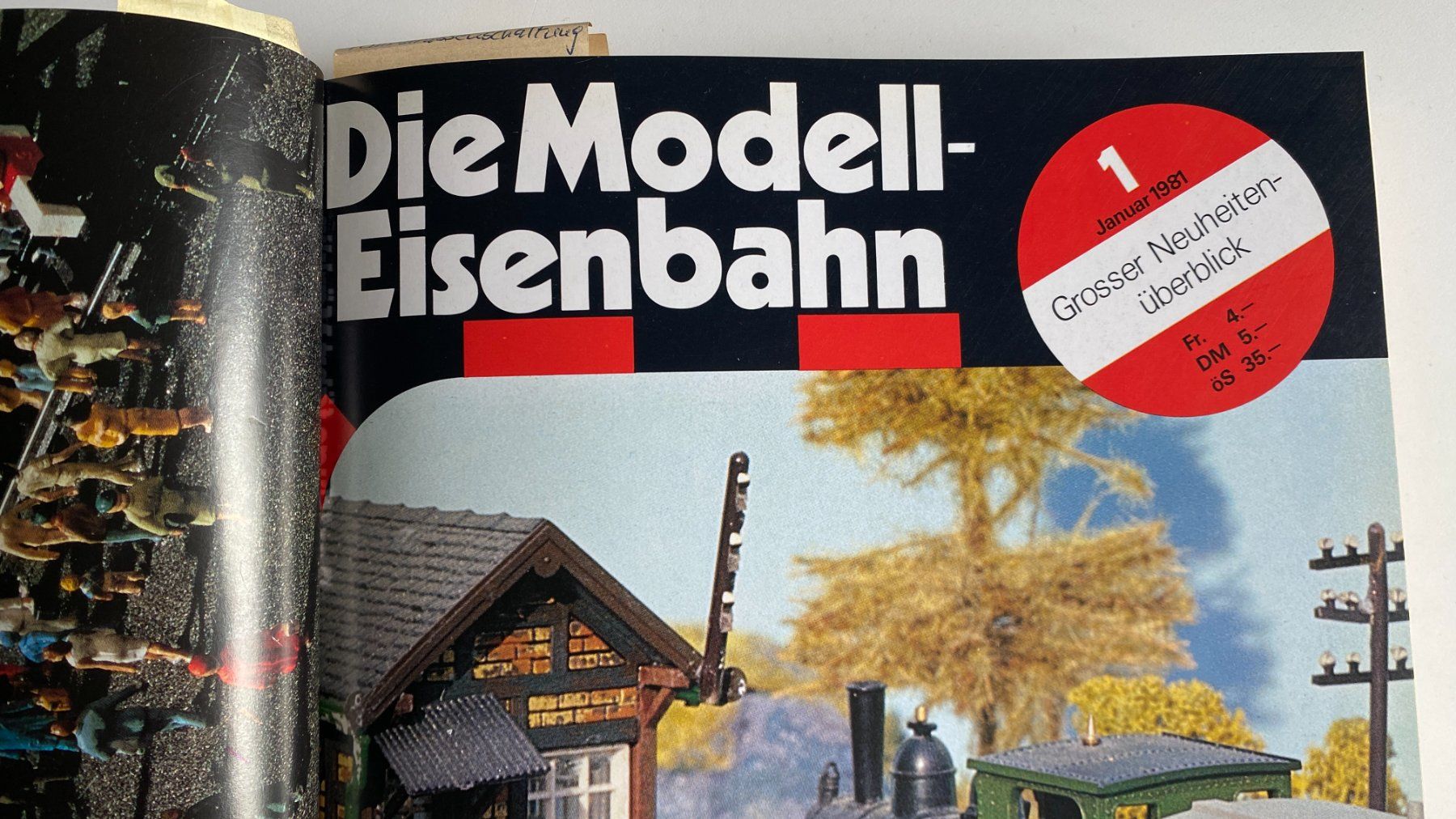 Zeitschriften & Magazine: die MODELLEISENBAHN -  Eisenbahn Jahresausgabe 1981 – Gebraucht aus Hünenberg von Ecila 1