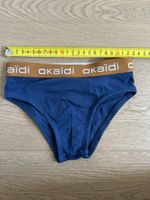 Wie neu: Okaidi Kinder Unterhose Slip Gr. 98/104 blau