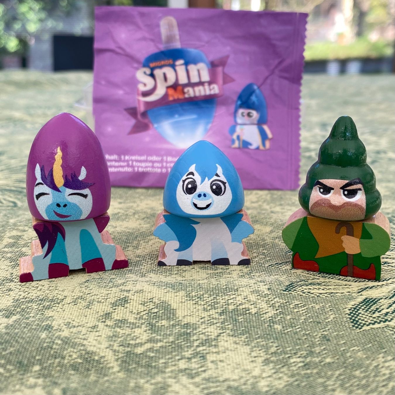 Migros Giocattoli: Spin Mania Einhorn + Pegasus + Gnom – Nuovo (secondo la descrizione) da Gipf-Oberfrick venduto da SecondHandMisc
