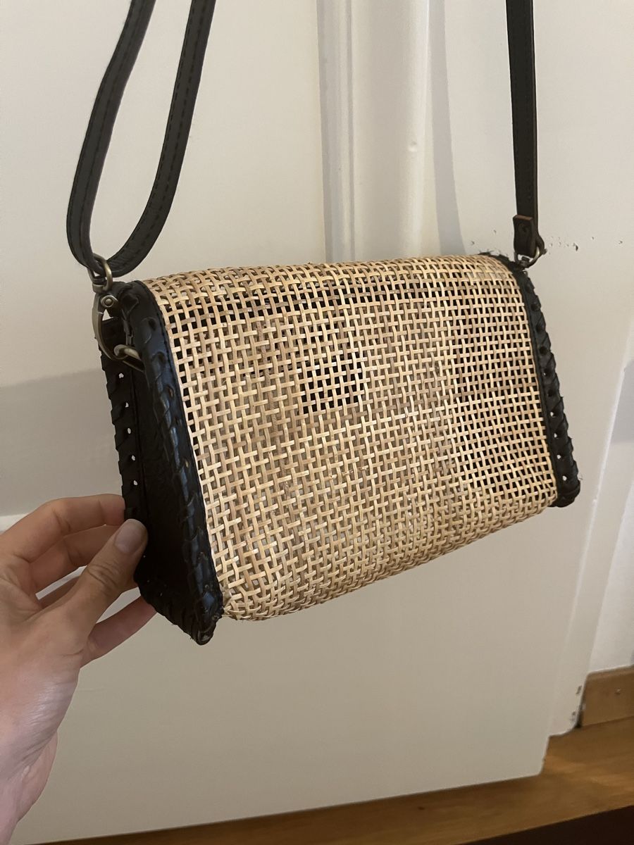 Taschen für Damen: Rattan-Umhängetasche, neu! – Neu (gemäss Beschreibung) aus Zürich von vintage_for_you 5