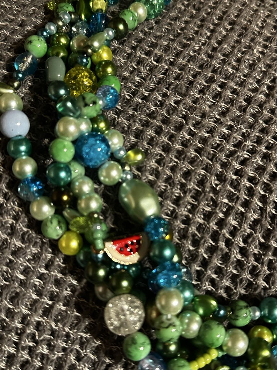 Catenine: Collier Pasteque la Comtesse des Fées – Nuovo (secondo la descrizione) da Donat venduto da troja007 1