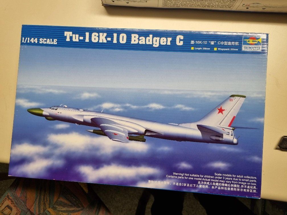 Kit di modellismo & Modellini statici: Tu-16K-10 BADGER C – Nuovo (secondo la descrizione) da Wettingen venduto da Mmarb
