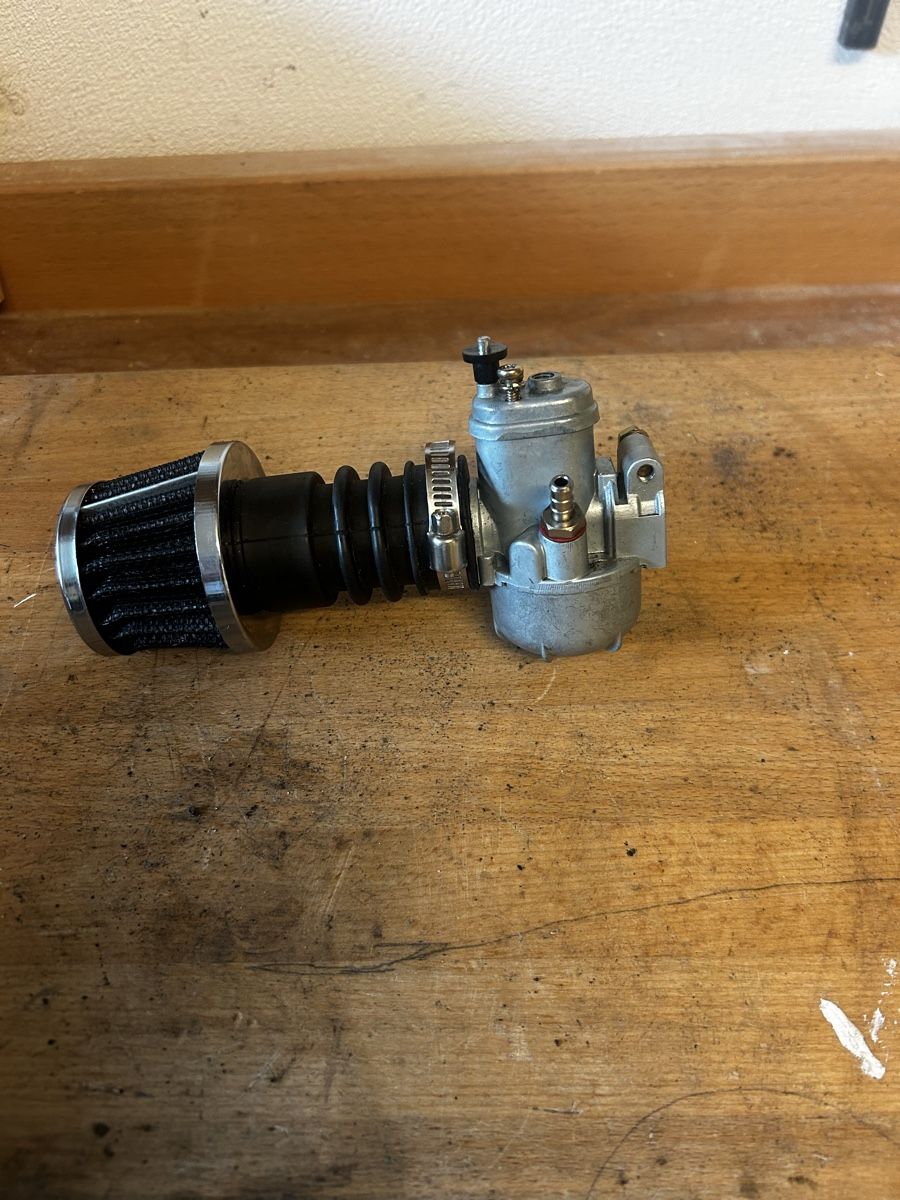 Bing Alle Motorradersatzteile: Bing Bergaser 12mm mit Luftfilter – Gebraucht aus Unterwasser von sue77uw