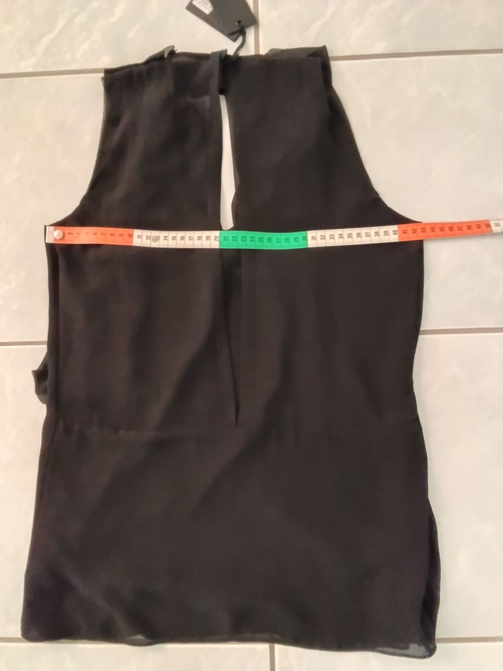 Camicette: Blouse neuve, S, noire, SEVENTY, très belle, polyester – Nuovo e nell'imballaggio originale da Neuchâtel venduto da Virgule50 7