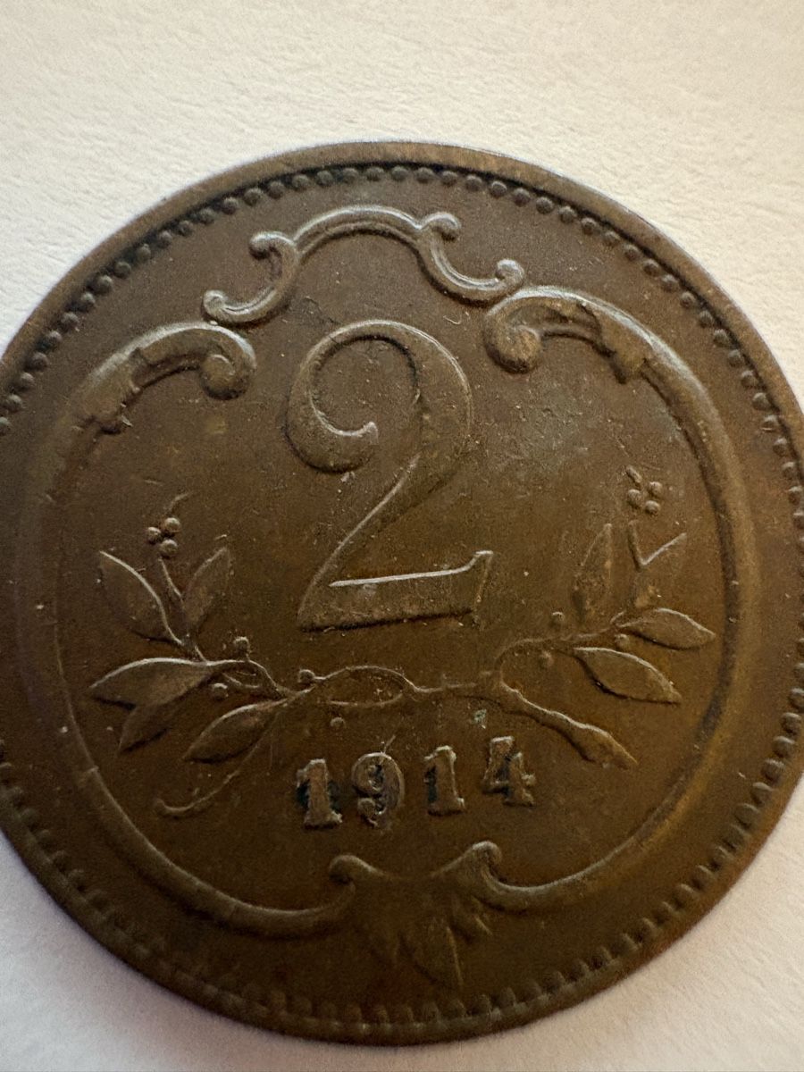 Tutti le monete: 2heller Bronzemünze 1914 – Usato da Murten venduto da Tzaugg 7