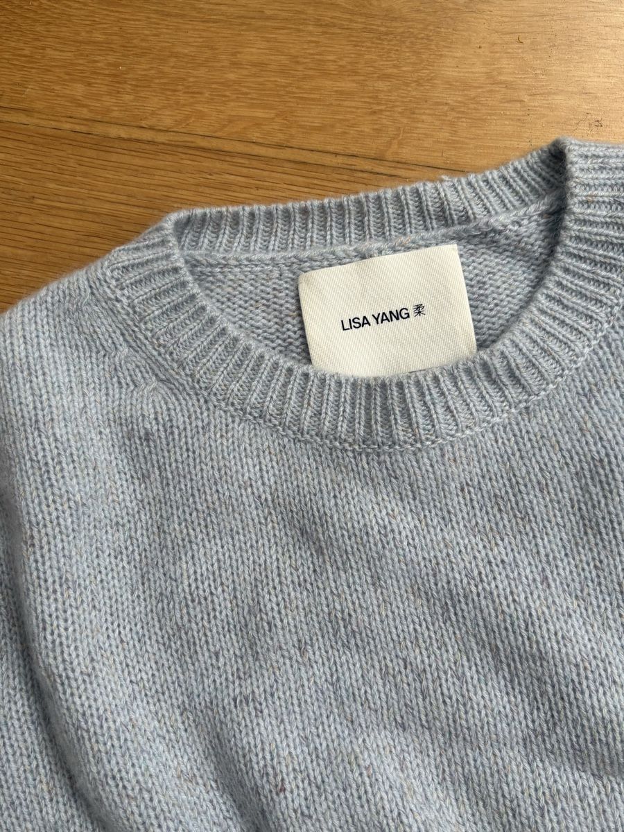 Maglioni & Felpe: Damen Pullover LISA YANG  GrösseS 100% Kaschmir  hellblau – Nuovo (secondo la descrizione) da Basel venduto da Claudiam57 1