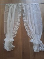 Volant Gardinen, mit Rüschen, 4 Teile