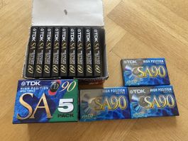 TDK SA90 Kassetten Typ II NOS
