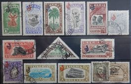Liberia Dienst. ex. Kat. 92-156 */gest. 1918/28