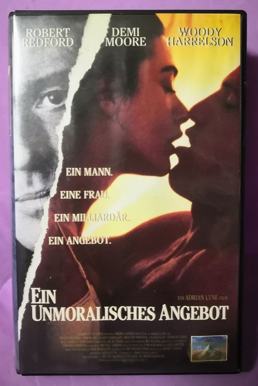 Alle VHS: VHS - Ein unmoralisches Angebot - Demi Moore, W. Harrelson – Gebraucht aus Ueberstorf von Movieman83