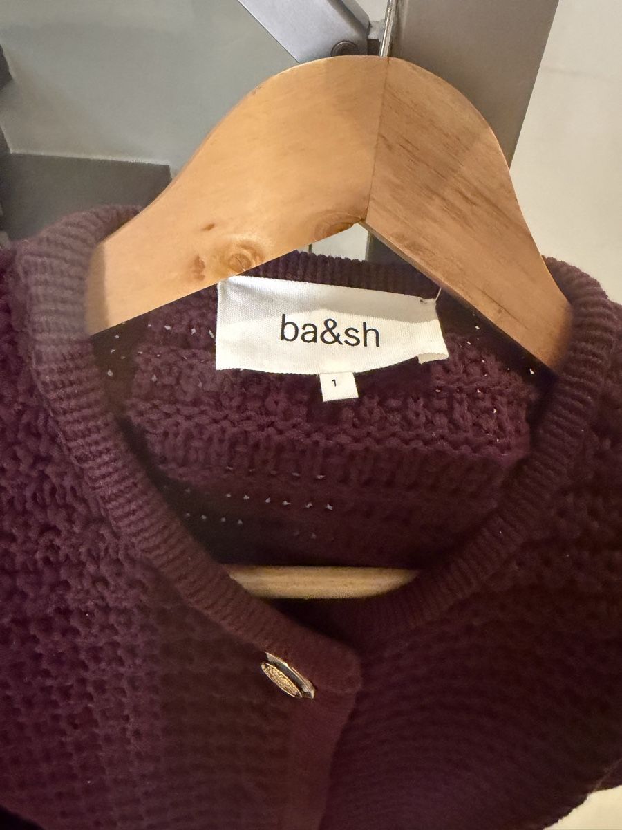 Ba&Sh Giacche: Veste bordeaux BASH – Nuovo (secondo la descrizione) da lausanne venduto da bou_mr65 1