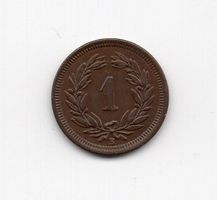 (946) Schweiz, 1 Rappen, 1903, top stgl