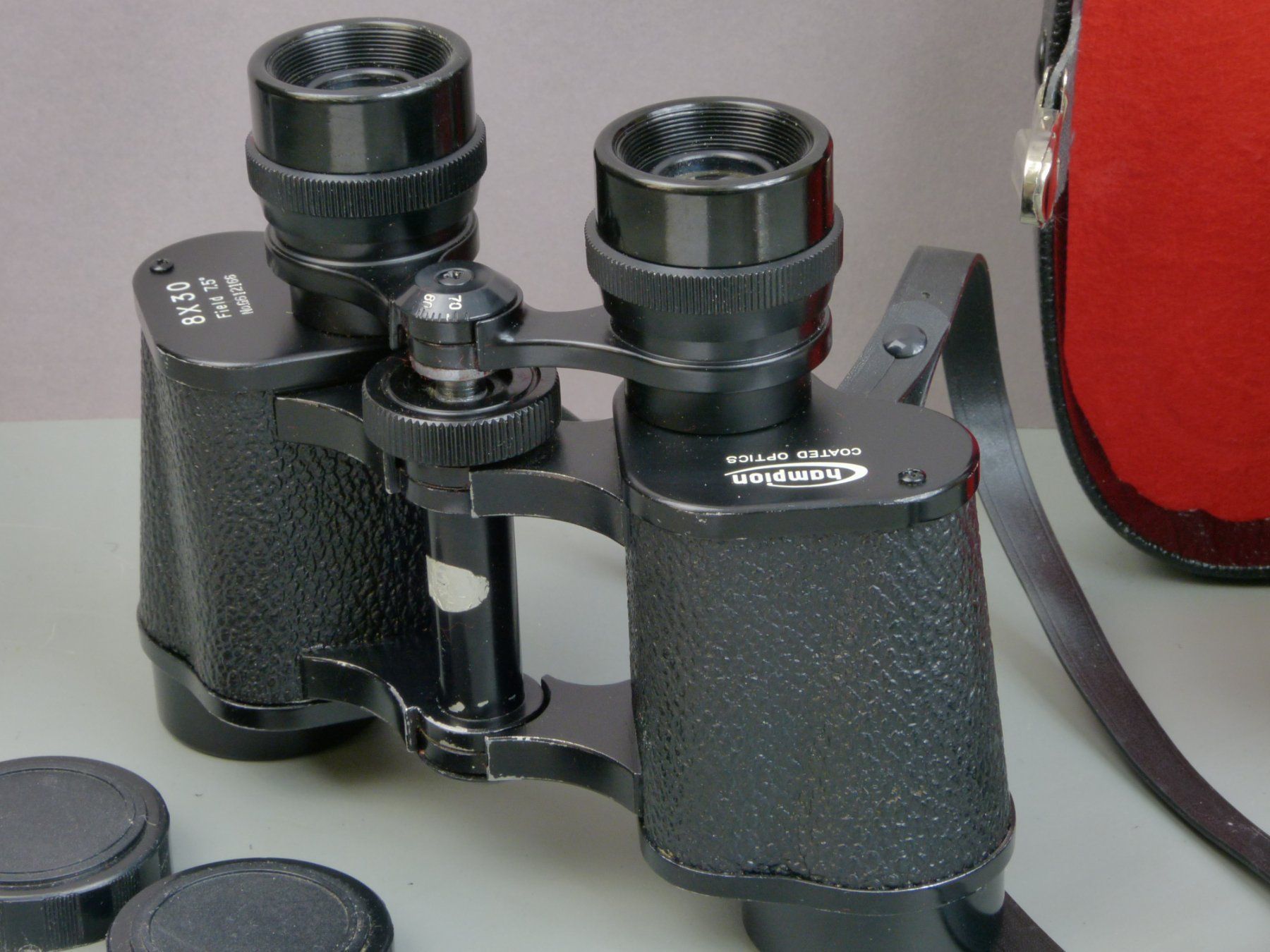 Binocoli: Feldstecher Champion 8 x 30 Coated Optics + Köcher – Usato da Rheineck venduto da mur.man 5