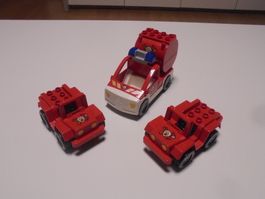 LEGO - DIVERSE - FEUERWHR - FAHRZEUGE - DUPLO