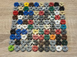 100 dünne Lego Technik Grundbausteine