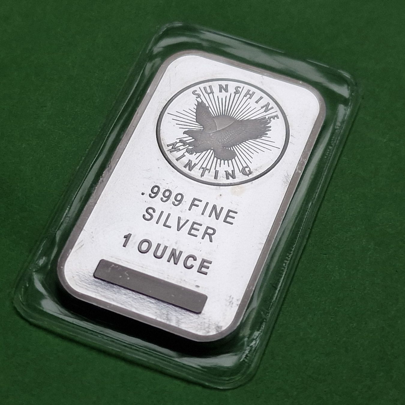 Métaux précieux: 1 Oz .999 Silver / Silber Bar, Sunshine Minting – Neuf avec emballage d'origine à Bouveret par psv01