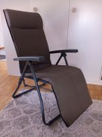 Liegestuhl braun (faltbar) wie neu!