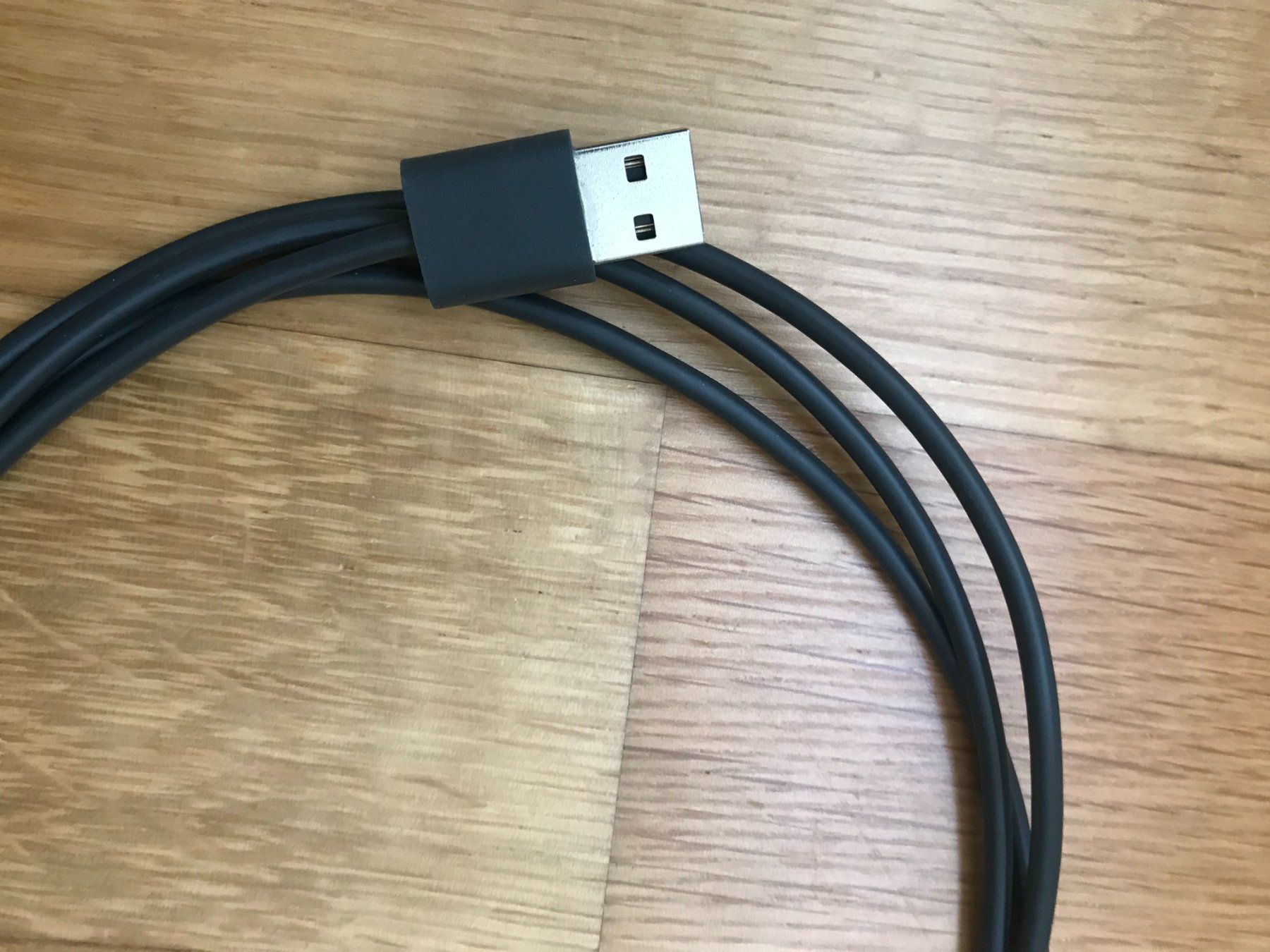 Kabel: USB-A auf Micro-USB Kabel 1,5 m schwarz – Gebraucht aus Zug von Cry71 2