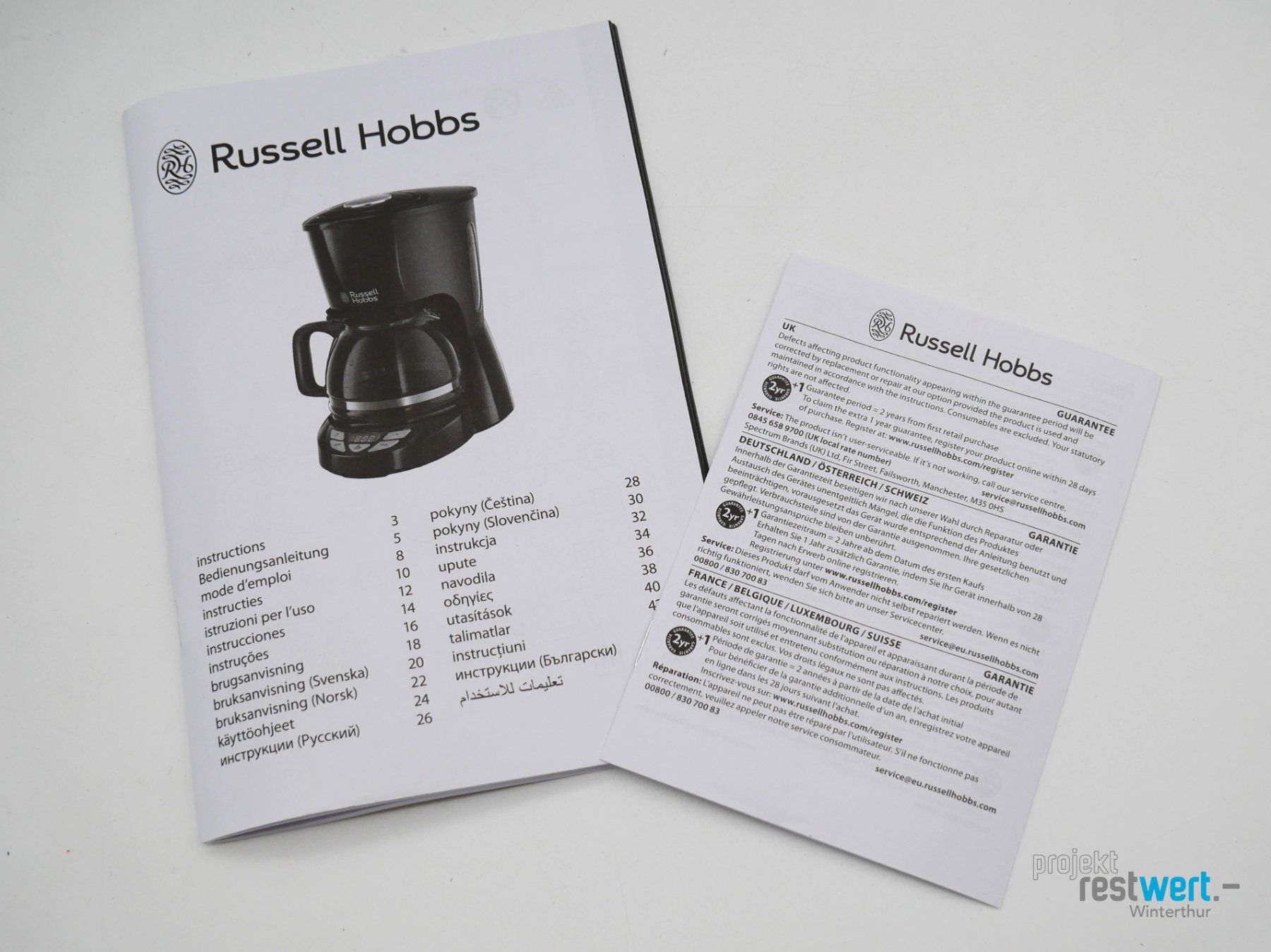 Russell Hobbs Macchine per caffè & Macchine per espresso: RUSSELL HOBBS / Textures Plus Filterkaffeemaschine – Nuovo (secondo la descrizione) da Winterthur venduto da Restwert_Winterthur 6