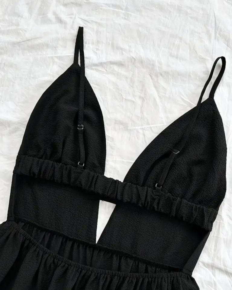 Vestiti: Sommerliches, schwarzes Minikleid, Grösse S – Nuovo (secondo la descrizione) da Zofingen venduto da Just_That_Thing 2