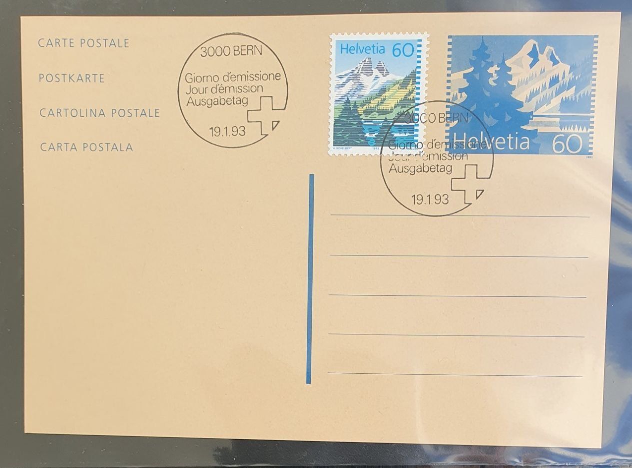 Tutti i francobolli: 9 Ganzsachen-Postkarten mit ET-Stempeln – Usato da Fislisbach venduto da Zigzag12 4