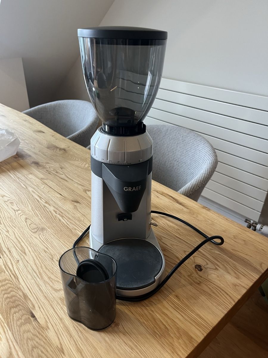 Graef Küchengeräte: Graef Kaffeemühle CM 800 silber  – Gebraucht aus Basel von wd-07 3