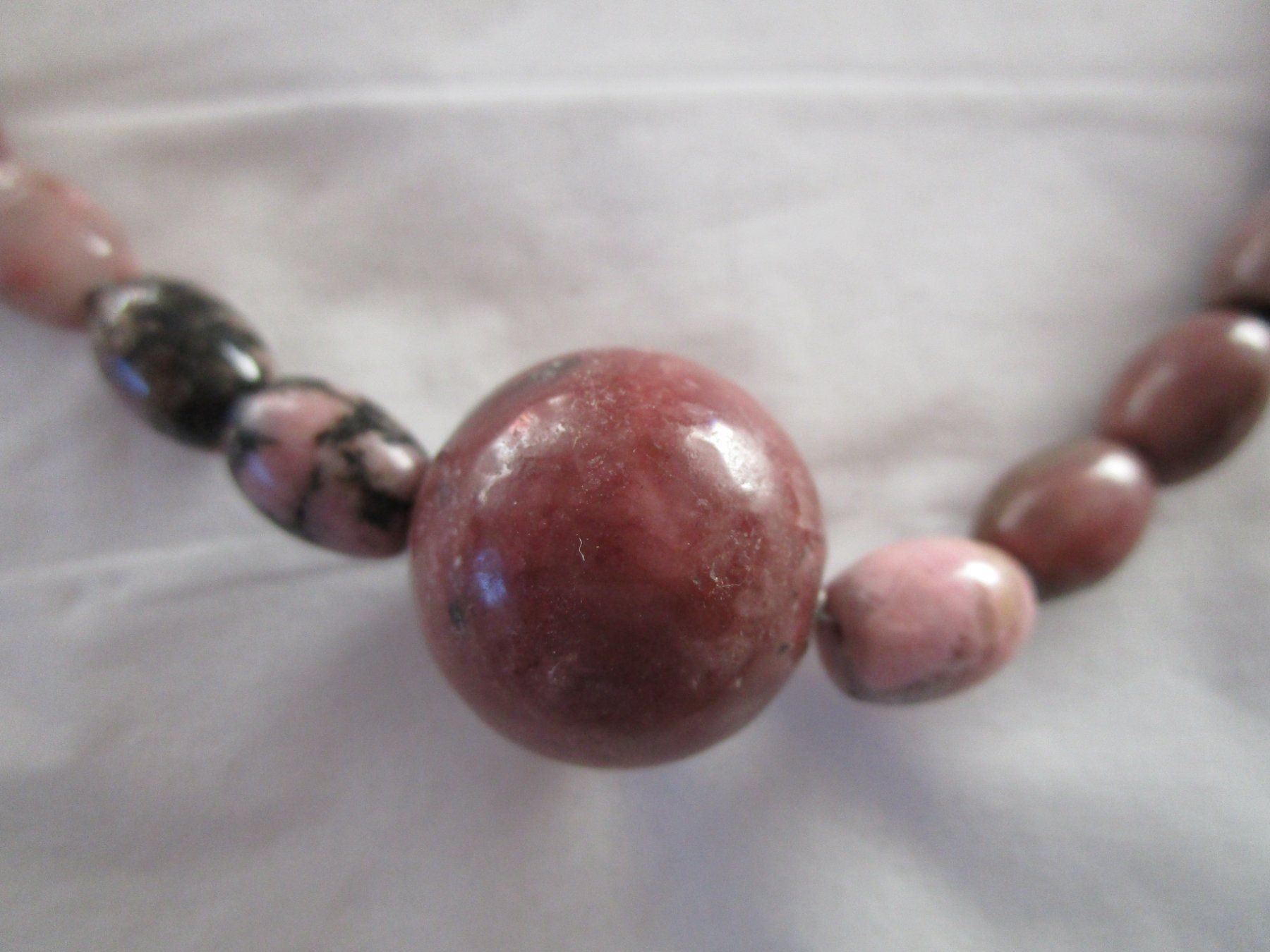 Catenine: Kette aus Rhodonit – Usato da Birmenstorf AG venduto da Edelweiss25 1