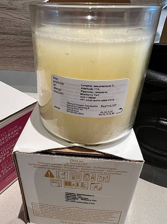 Candele: Pot 2 mèches Glolite Partylite – Usato da Chessel venduto da Alyssia83