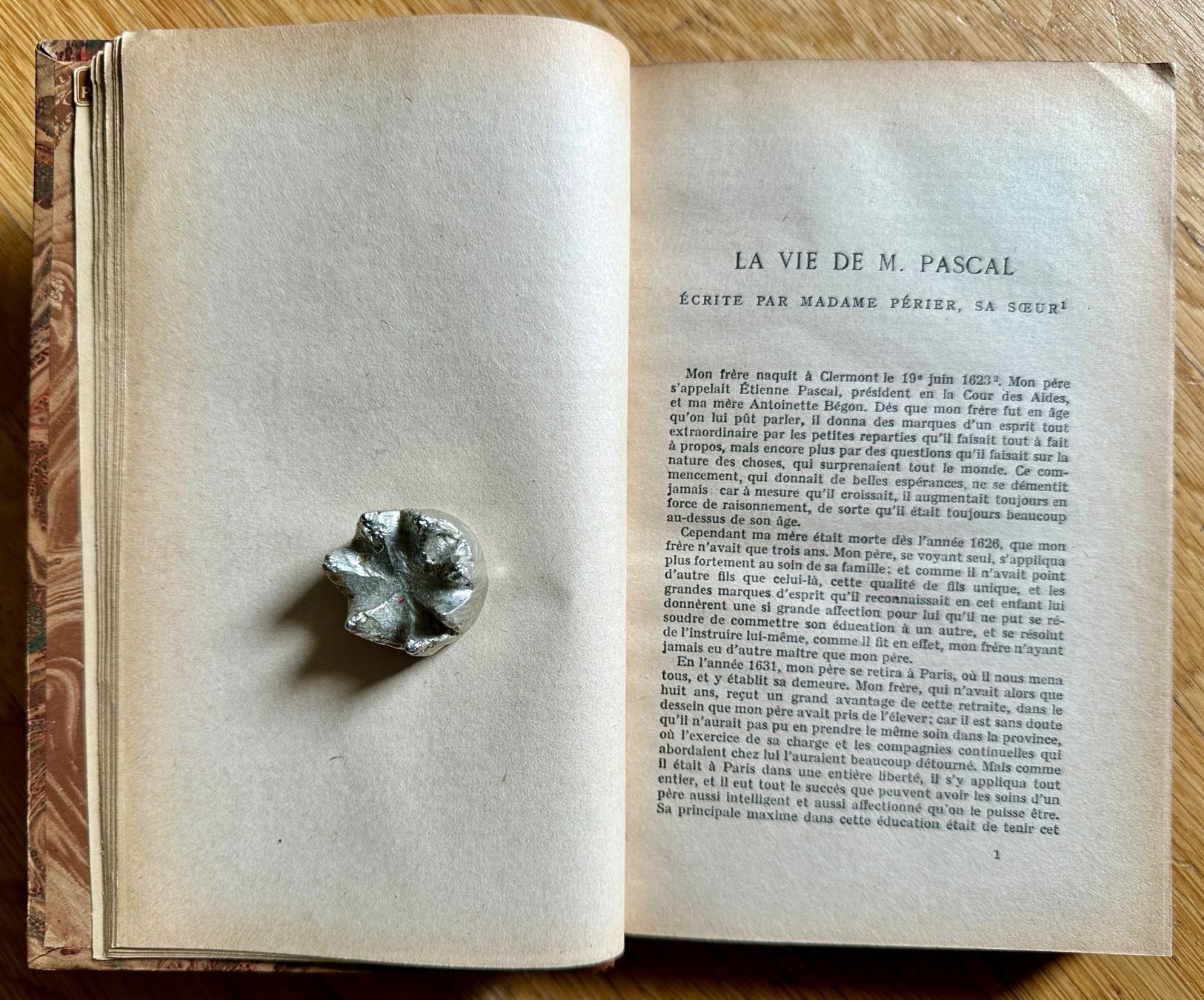 Libri: Pascal: Pensées. Texte de l'édition Brunschvicg. 1925 – Usato da Zürich venduto da allp 4