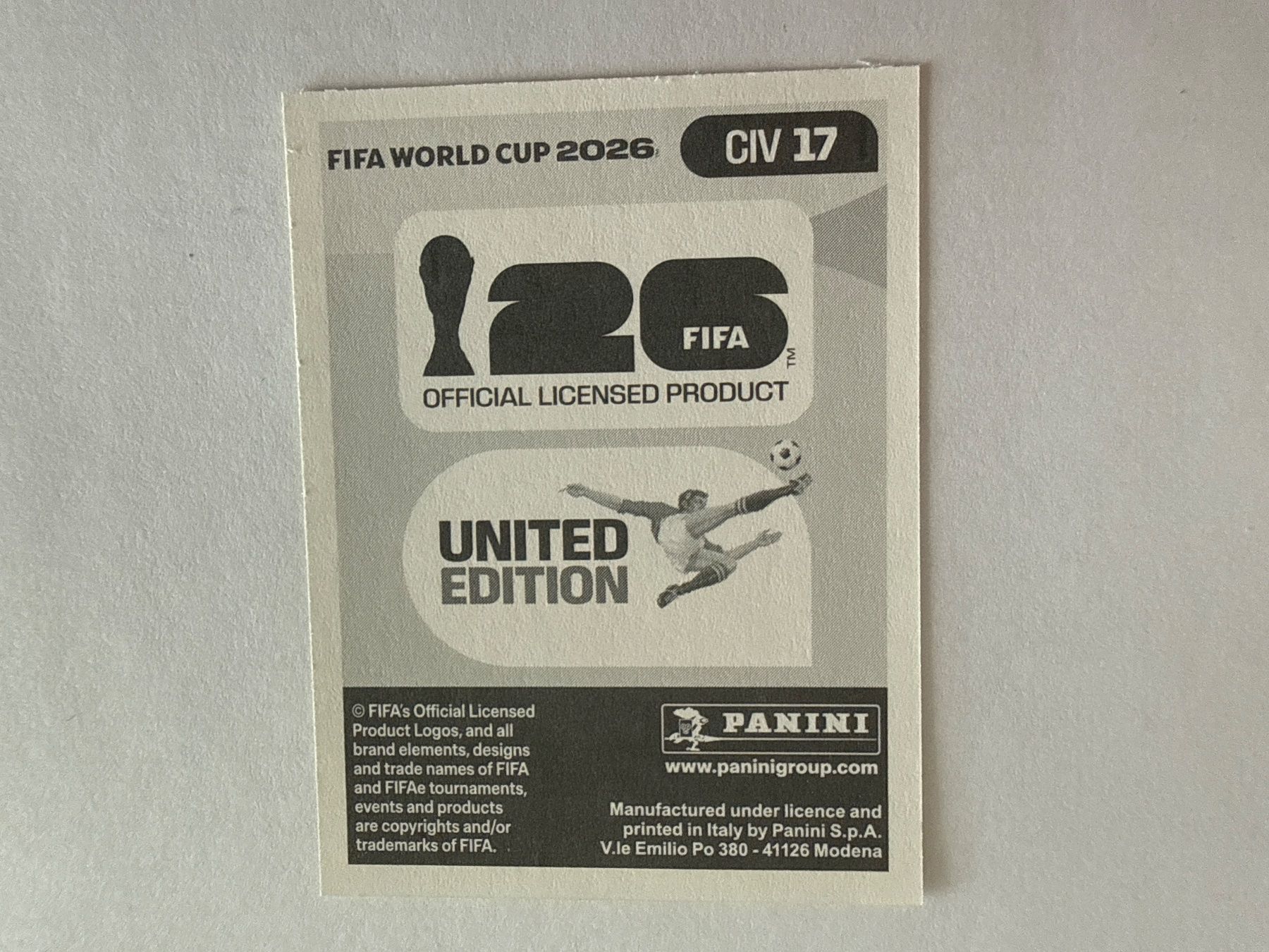 Panini Carte collezionabili: Adingra CIV17 - Panini CH Edition WM 2026 – Nuovo (secondo la descrizione) da Grenchen venduto da nicus_aveiro 1