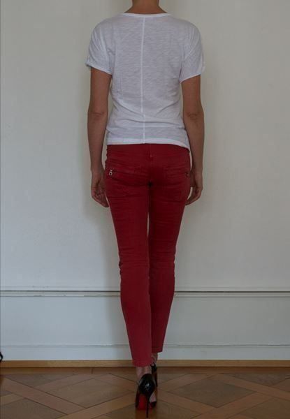 Jeans: (KOPIE) Balmain, jeans slim rouge, – Usato da Oberglatt ZH venduto da Hero1512 1