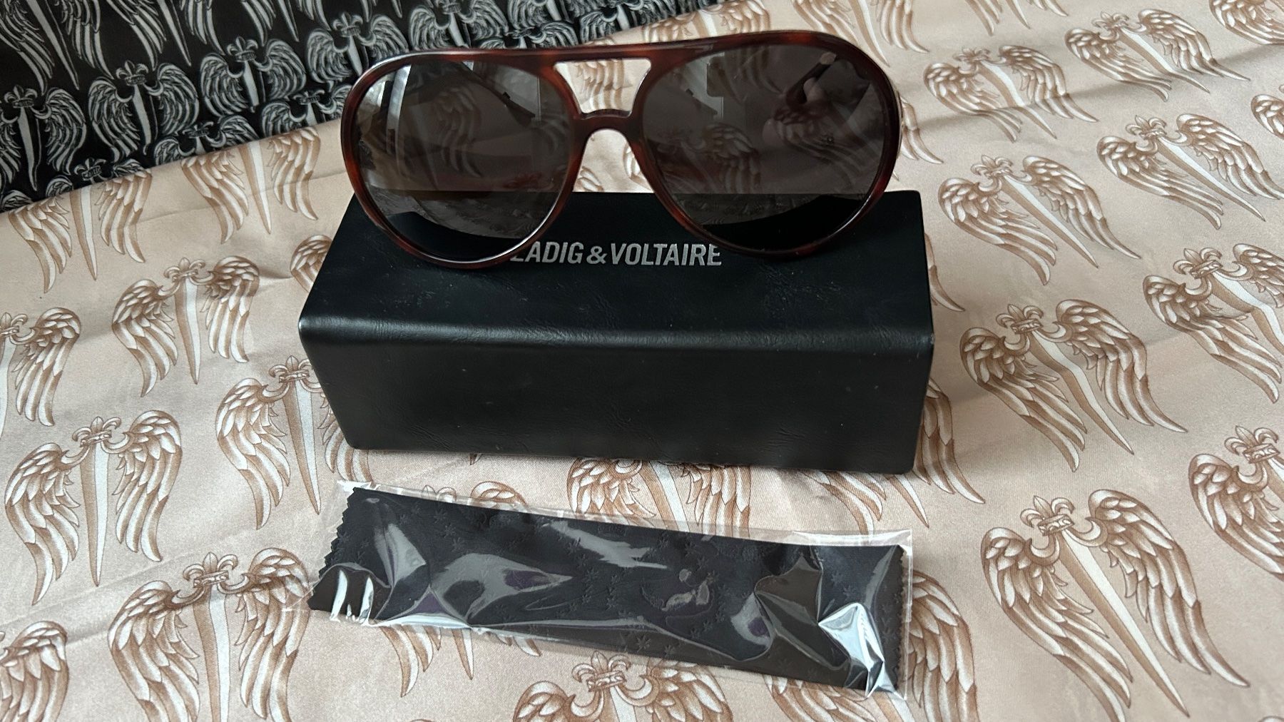 Occhiali & Lenti: Zadig & Voltaire Sonnenbrille gold glitter – Nuovo e nell'imballaggio originale da Schaan venduto da MivrSh