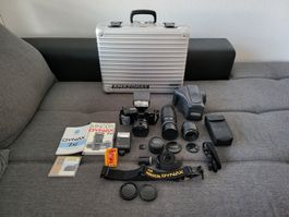 MINOLTA DYNAX 7xi TOP Kamera + Zubehör!