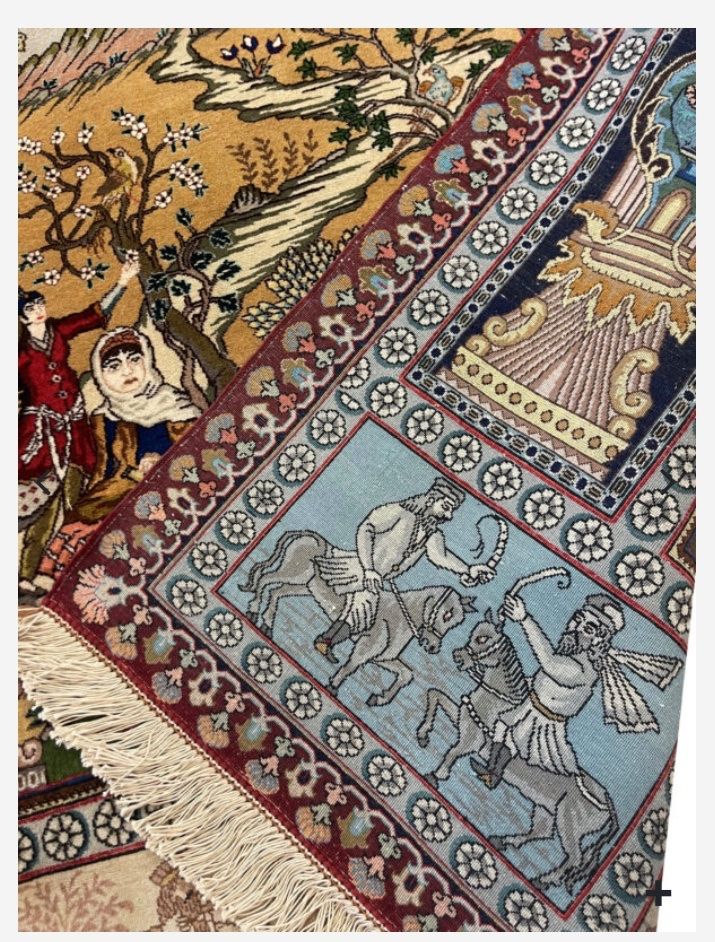 Tappeti: Bild-Orientteppich, gereinigt und restauriert! – Usato da Oberlunkhofen venduto da Jimmy2012 1